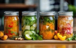 Large pickling jars